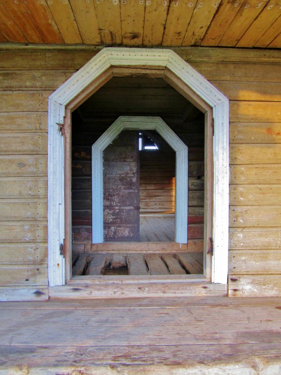 Часовня Георгия Победоносца, Сакулинская (Красноборский район, Архангельская область). интерьер и убранство