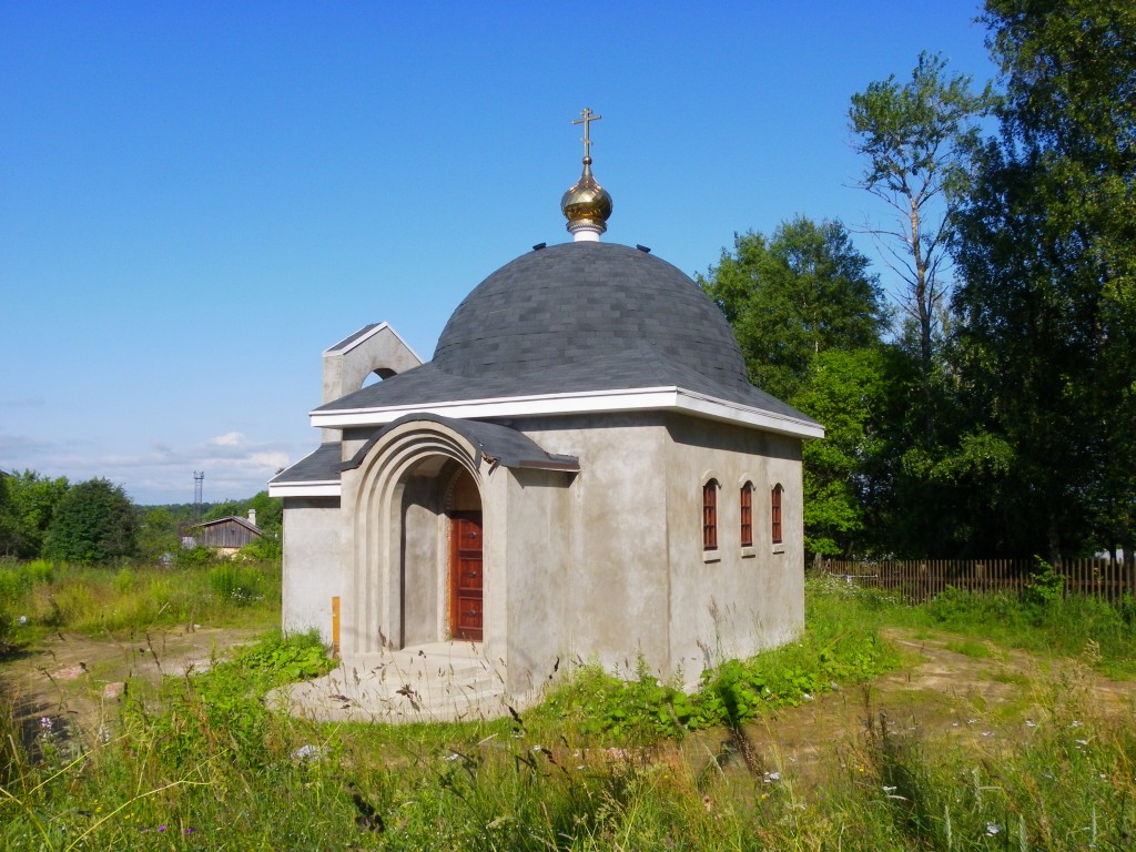 Горы. Церковь Тихвинской иконы Божией Матери. фасады