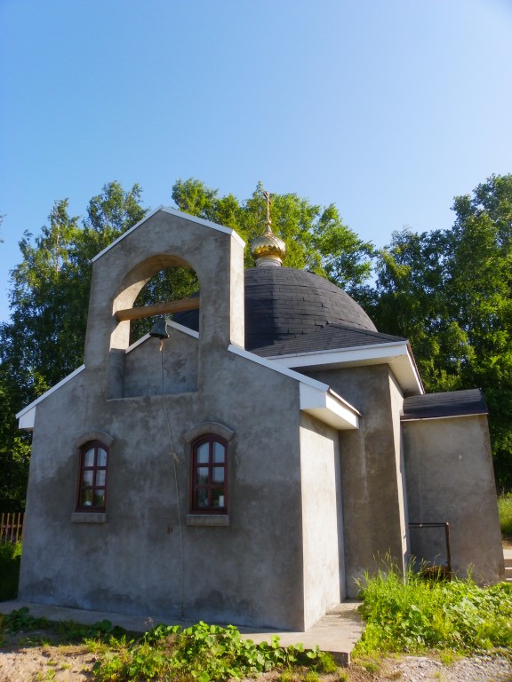 Церковь Тихвинской иконы Божией Матери, Горы (Кировский район, Ленинградская область). фасады