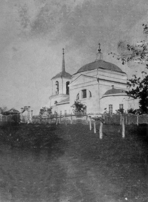 Церковь Рождества Пресвятой Богородицы, Курдюм (Татищевский район, Саратовская область). архивная фотография, Фото около 1900 года с сайта 