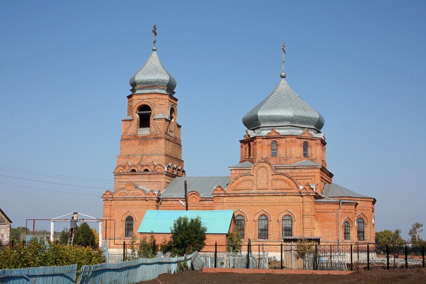 Церковь Казанской иконы Божией Матери, Новая Бинарадка (Ставропольский район, Самарская область). фасады