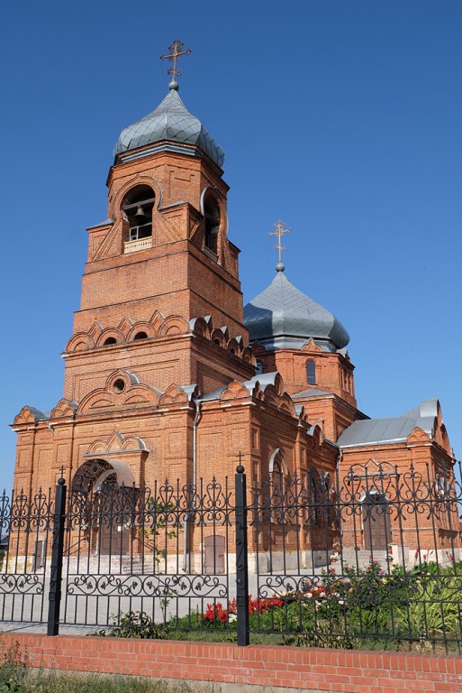Церковь Казанской иконы Божией Матери, Новая Бинарадка (Ставропольский район, Самарская область). фасады