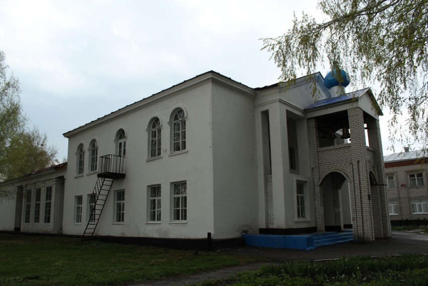Церковь Димитрия Солунского, Новая Малыкла (Новомалыклинский район, Ульяновская область). общий вид в ландшафте