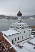 Ворсма. Островоезерский Троицкий монастырь. Церковь Казанской иконы Божией Матери (новая)