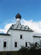 Островоезерский Троицкий монастырь. Церковь Казанской иконы Божией Матери (новая), Южный фасад основного объема храма<br>, Ворсма, Павловский район, Нижегородская область