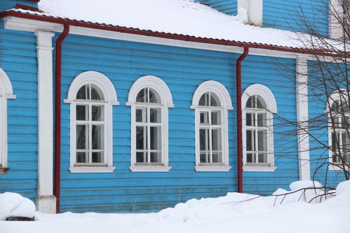 Церковь Тихвинской иконы Божией Матери, Малое Фоминское (Весьегонский район, Тверская область). фасады