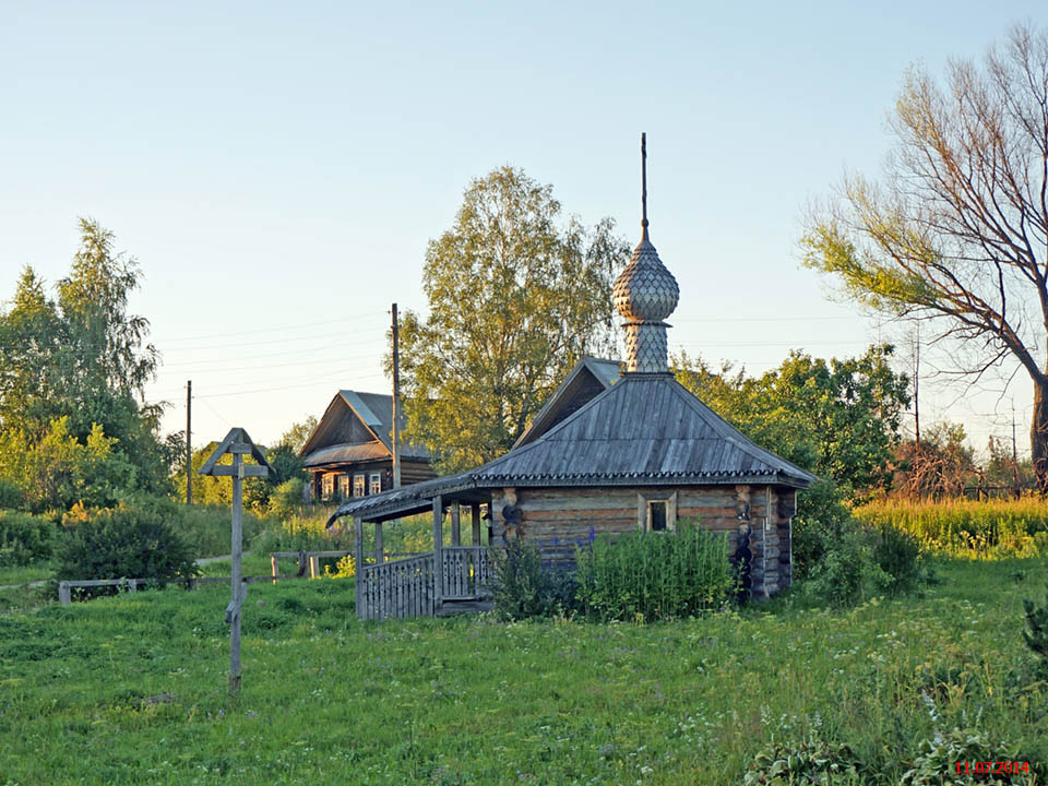 Неизвестная часовня, Зараменье (Максатихинский район, Тверская область). фасады