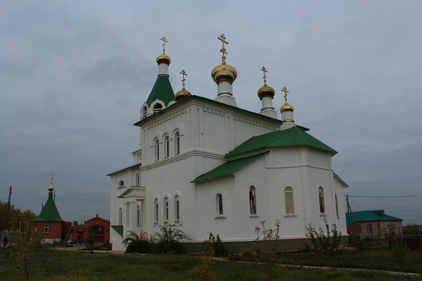Церковь Рождества Христова, Кошки (Кошкинский район, Самарская область). общий вид в ландшафте