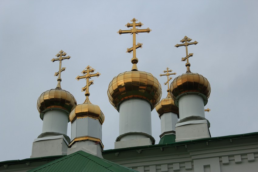 Церковь Рождества Христова, Кошки (Кошкинский район, Самарская область). архитектурные детали, Пятиглавие
