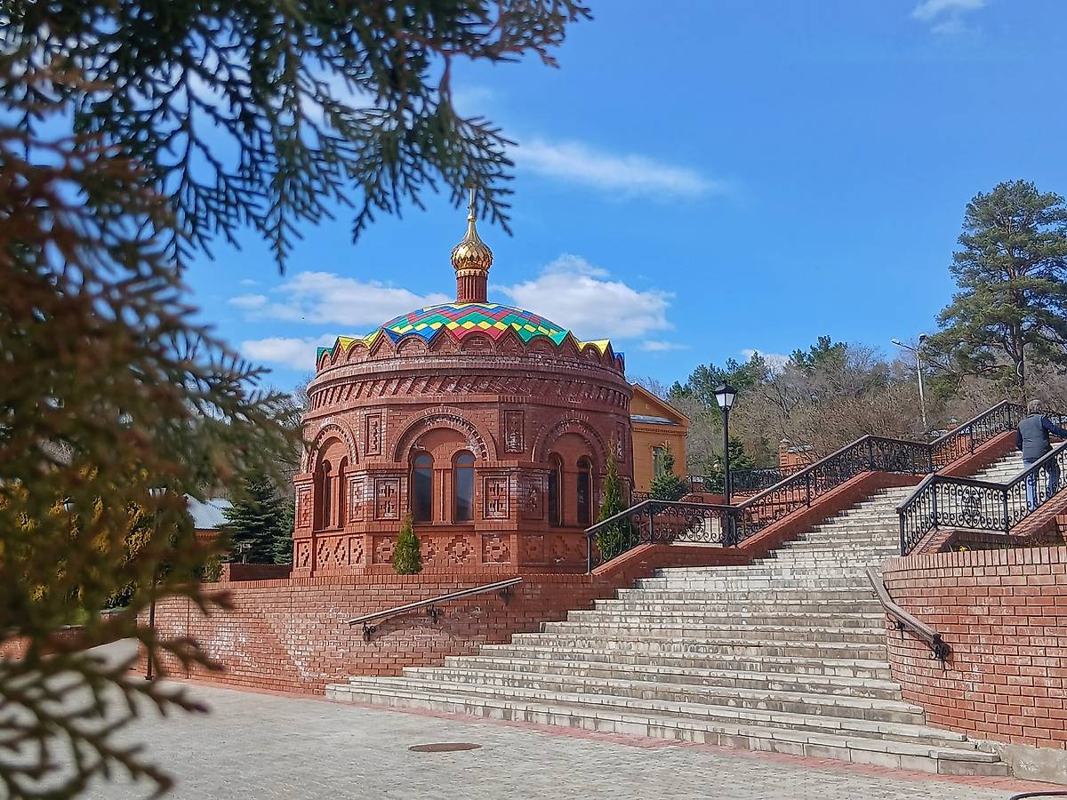 фасады. Воскресенский мужской монастырь, Портпосёлок (Тольятти, город, Самарская область)