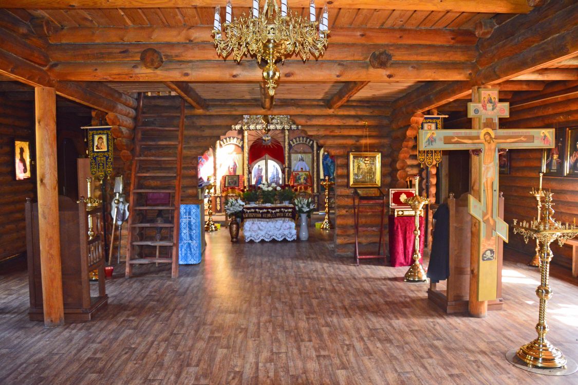 Сканов пещерный монастырь. Церковь Печерской иконы Божией Матери, Сканово (Наровчатский район, Пензенская область). интерьер и убранство