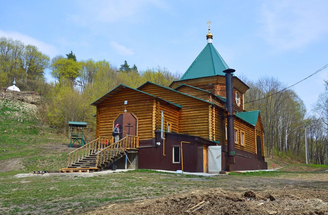Сканов пещерный монастырь. Церковь Печерской иконы Божией Матери, Сканово (Наровчатский район, Пензенская область). фасады