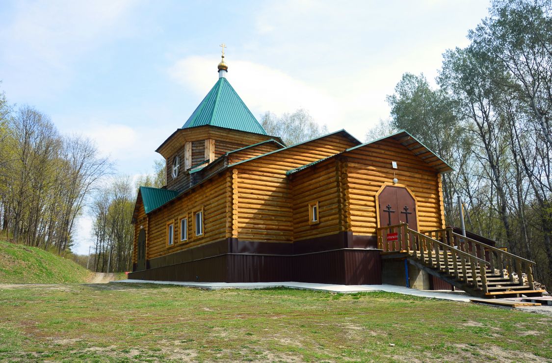 Сканов пещерный монастырь. Церковь Печерской иконы Божией Матери, Сканово (Наровчатский район, Пензенская область). фасады