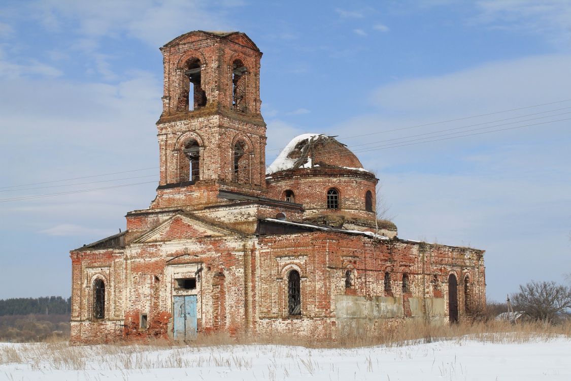 Старая Толковка. Церковь Рождества Христова. фасады