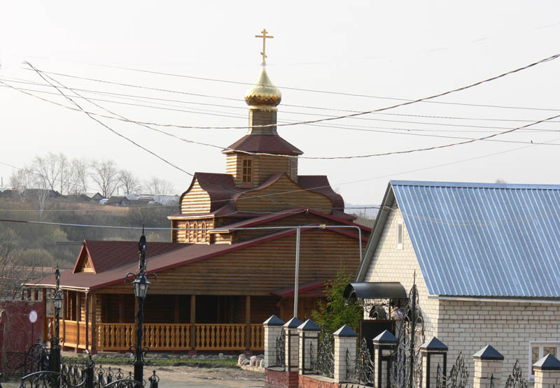 Норовка. Нижнеломовский Казанско-Богородицкий мужской монастырь. Неизвестная церковь. фасады