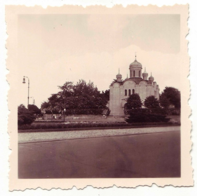 Кафедральный собор Воскресения Христова, Берлин (Германия, Прочие страны). архивная фотография, Фото 1950-х годов с аукциона e-bay.de