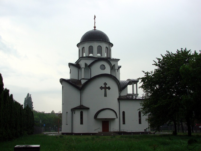 Церковь Ростислава, Братислава (Словакия, Прочие страны). общий вид в ландшафте