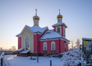 Церковь Алексия царевича, Вид с северо-западной стороны.<br>, Разбегаево, Ломоносовский район, Ленинградская область