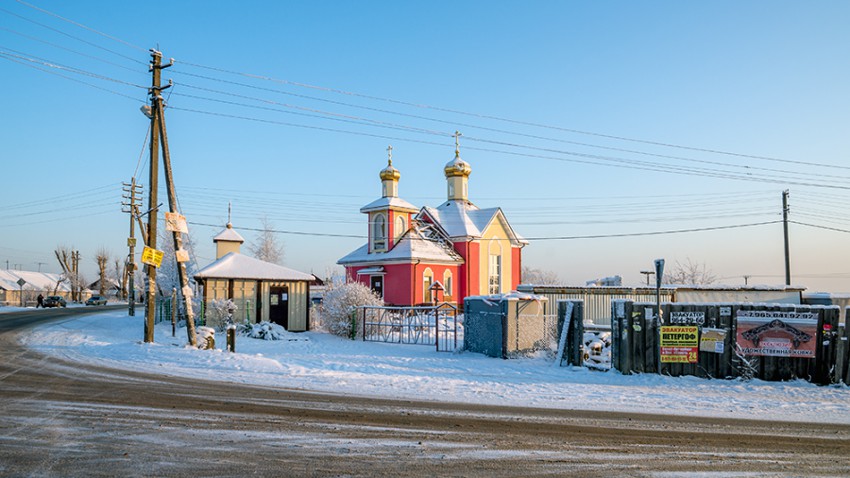 Разбегаево. Церковь Алексия царевича. дополнительная информация