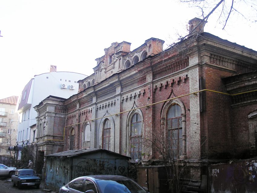 Домовая церковь Казанской иконы Божией Матери (белокриницкая) при бывшей богадельне имени Александра II, Саратов (Саратов, город, Саратовская область). фасады