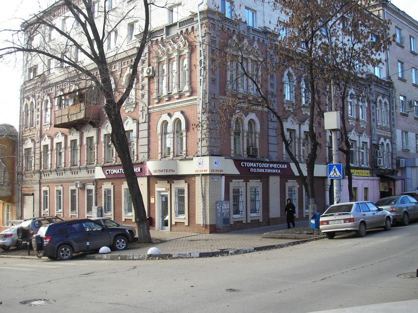 Домовая церковь Тита Чудотворца и Серафима Саровского при бывшем Серафимовском вдовьем доме, Саратов (Саратов, город, Саратовская область). фасады