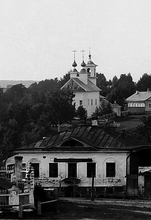 Кашин. Церковь Иоакима и Анны. архивная фотография, Фрагмент фотографии В.А.Колотильщикова, нач. ХХ века. Источник: коллекция А.А.Анихановой