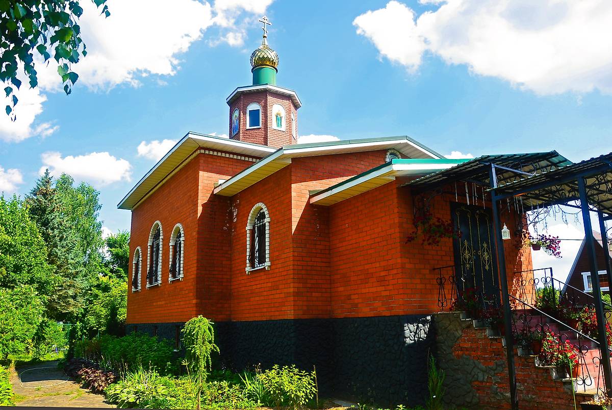 фасады. Церковь Серафима Саровского, Юркино (Орехово-Зуевский городской округ, Московская область)