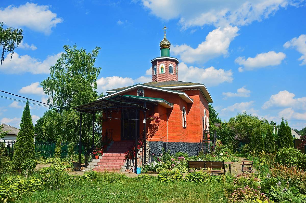 фасады. Церковь Серафима Саровского, Юркино (Орехово-Зуевский городской округ, Московская область)