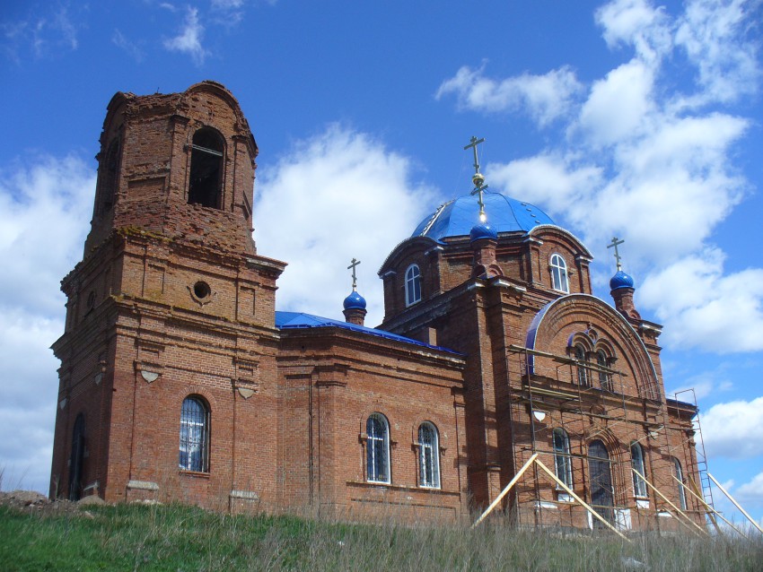 Рокашево. Церковь Покрова Пресвятой Богородицы. фасады