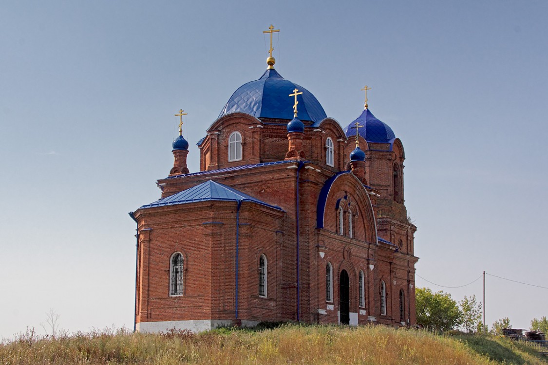 Церковь Покрова Пресвятой Богородицы, Рокашево (Альметьевский район, Республика Татарстан). фасады