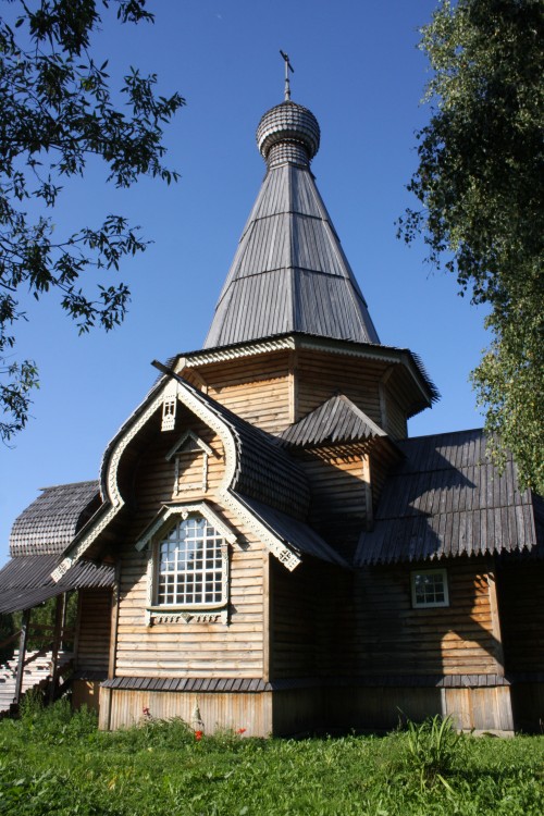 Храм-часовня Космы и Дамиана, Плутково (Калязинский район, Тверская область). фасады