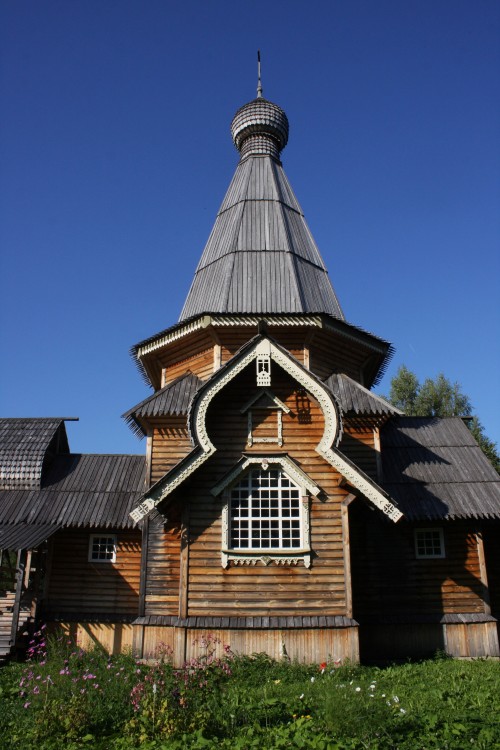 Храм-часовня Космы и Дамиана, Плутково (Калязинский район, Тверская область). фасады