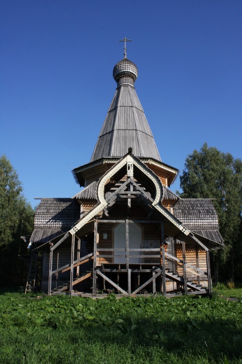 Храм-часовня Космы и Дамиана, Плутково (Калязинский район, Тверская область). фасады