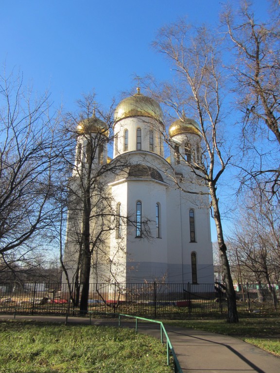 Вешняки. Церковь Введения во храм Пресвятой Богородицы в Вешняках. фасады