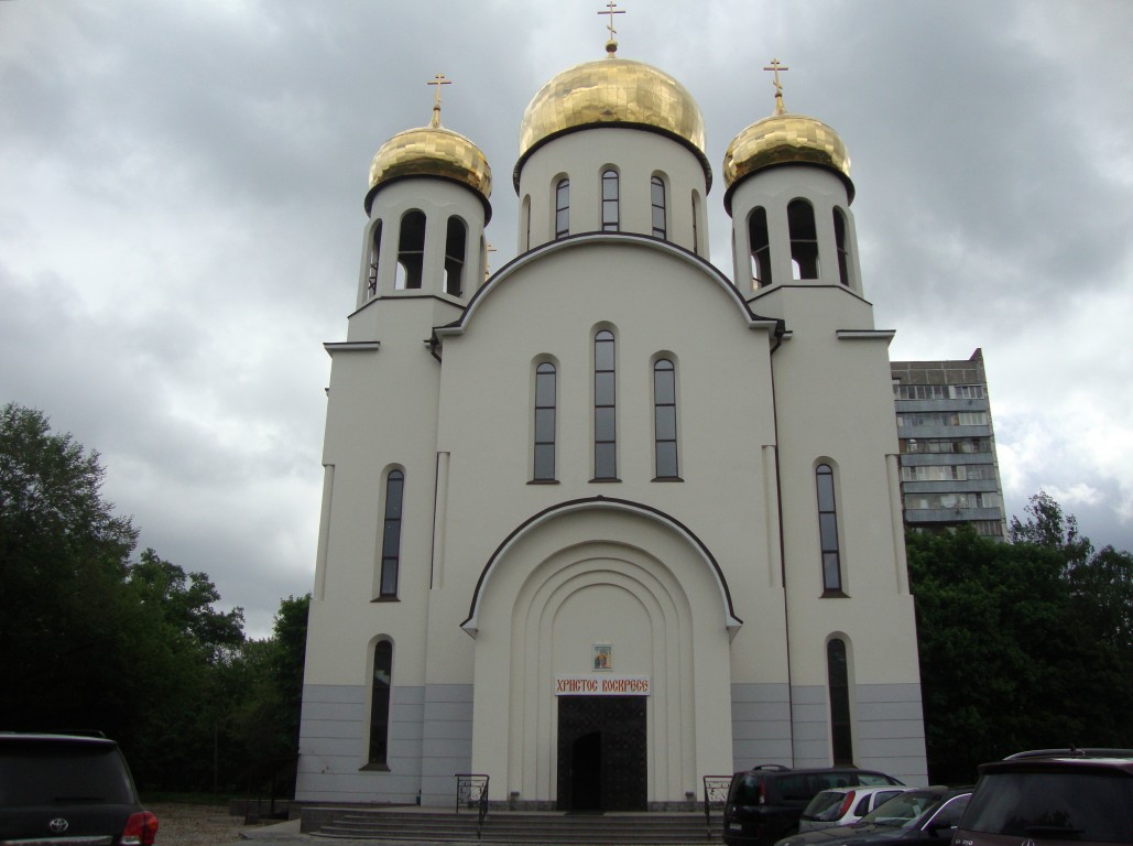 Вешняки. Церковь Введения во храм Пресвятой Богородицы в Вешняках. фасады