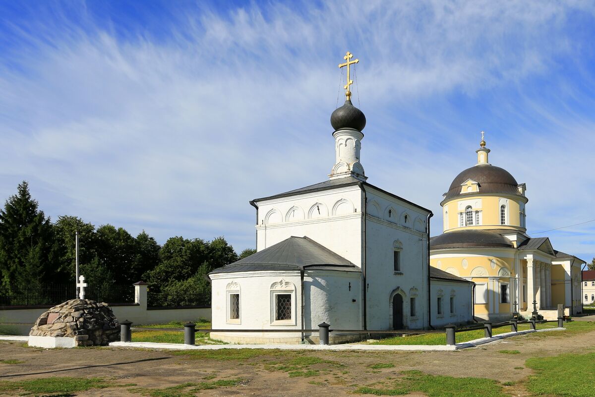 Храмовый комплекс. Старый и новый соборы Успения Пресвятой Богородицы, Алексин (Алексинский район и пос. Новогуровский, Тульская область). фасады