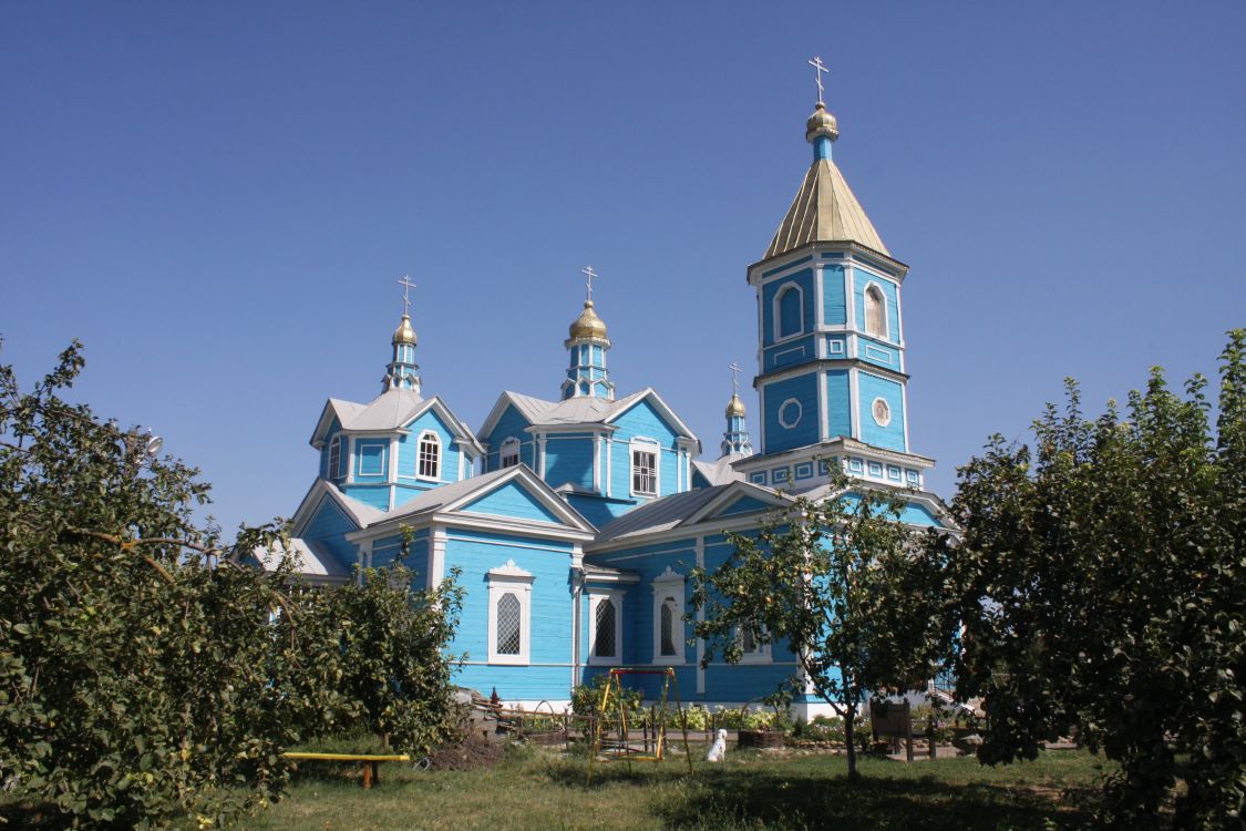 Калининская. Церковь Богоявления Господня. фасады
