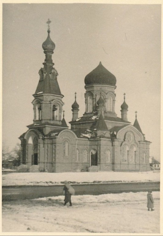 Казанская. Церковь Троицы Живоначальной. архивная фотография, Фото 1942 г. с аукциона e-bay.de