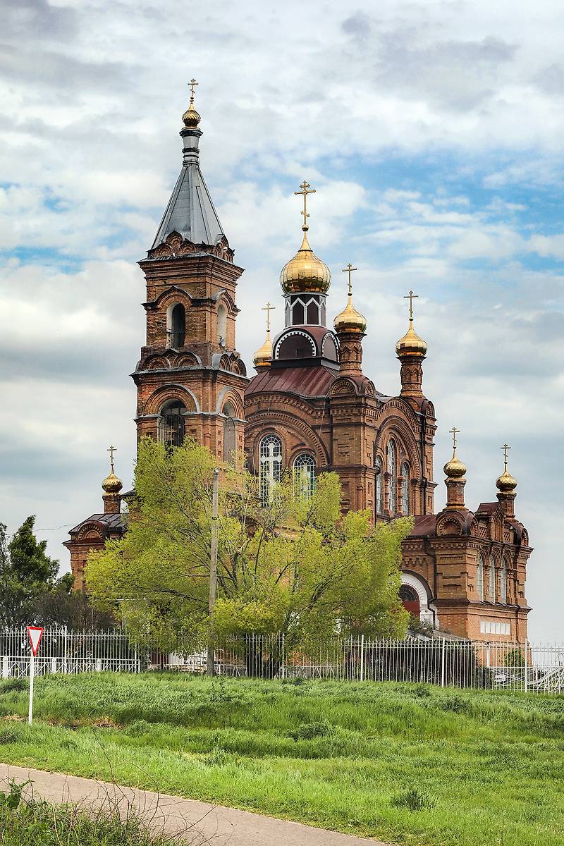 фасады. Церковь Преображения Господня, Ладовская Балка (Красногвардейский район, Ставропольский край)