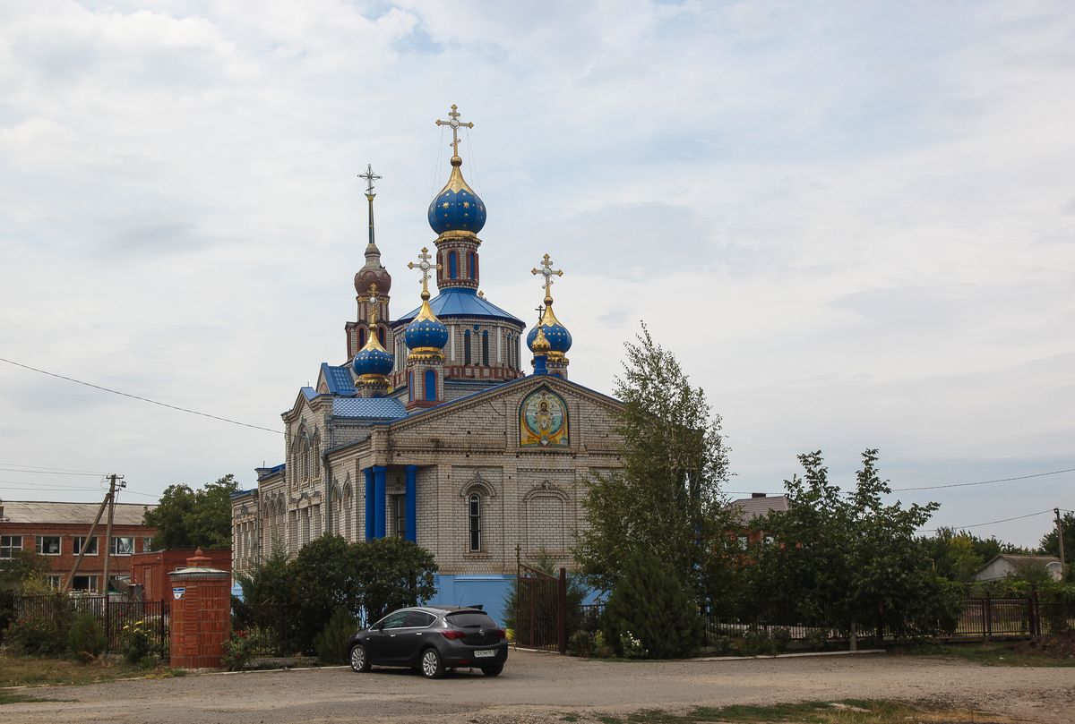 фасады. Церковь Рождества Пресвятой Богородицы, Кисляковская (Кущёвский район, Краснодарский край)