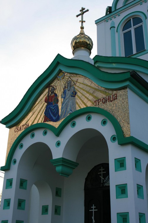 Динская. Церковь Троицы Живоначальной. архитектурные детали