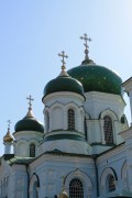Церковь Троицы Живоначальной, На куполах установлены новые кресты<br>, Красногвардейское, Красногвардейский район, Ставропольский край