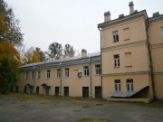 Домовая церковь Успения Пресвятой Богородицы при бывшей Волковской богадельне, Двор (вид с северо-запада)<br>, Санкт-Петербург, Санкт-Петербург, г. Санкт-Петербург