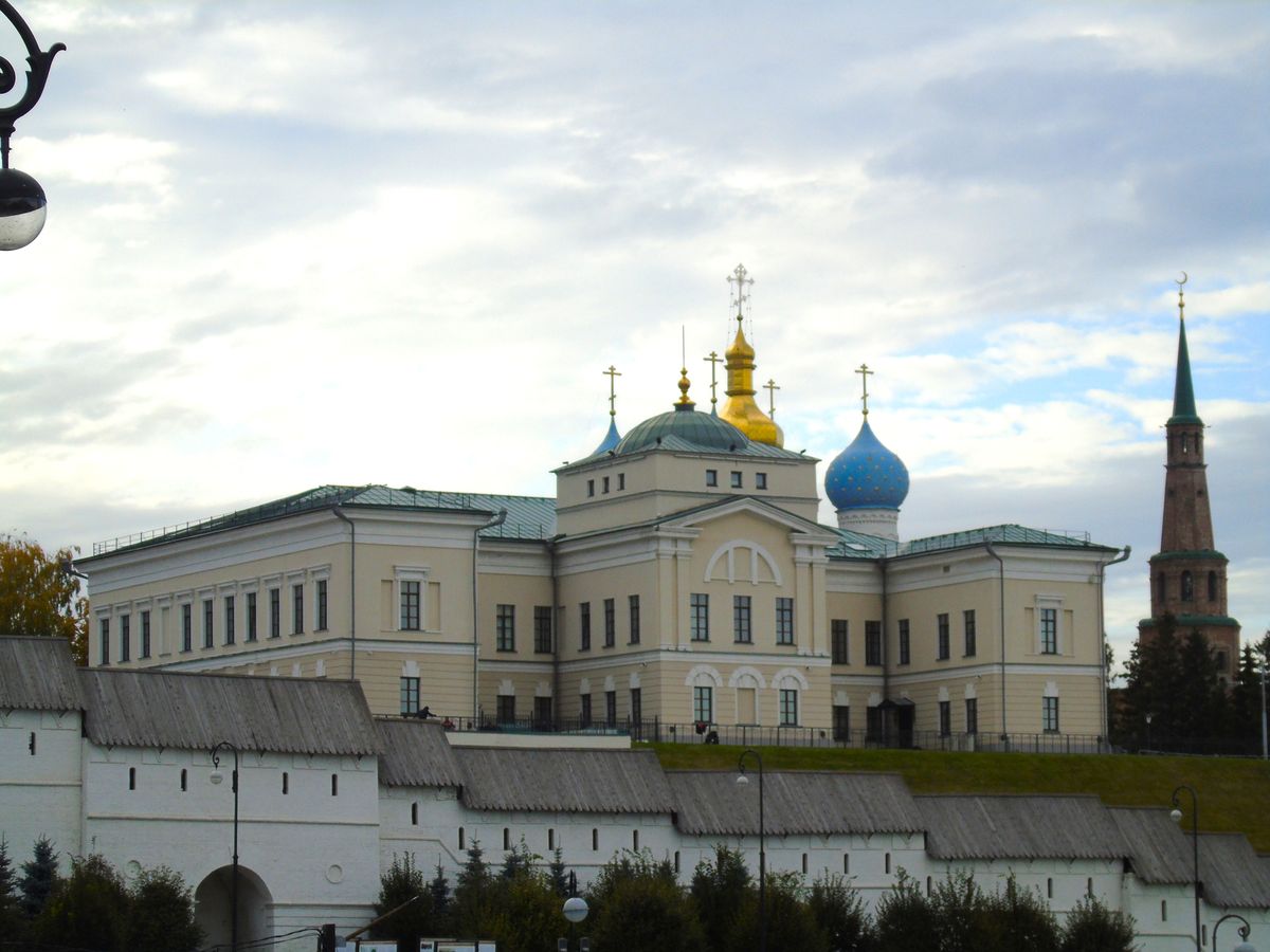фасады. Кремль. Домовая церковь Гурия Казанского в бывшем Архиерейском доме, Вахитовский район (Казань, город, Республика Татарстан)