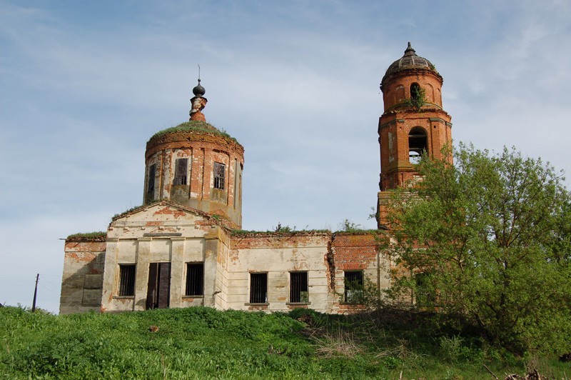 Лески. Церковь Покрова Пресвятой Богородицы. фасады