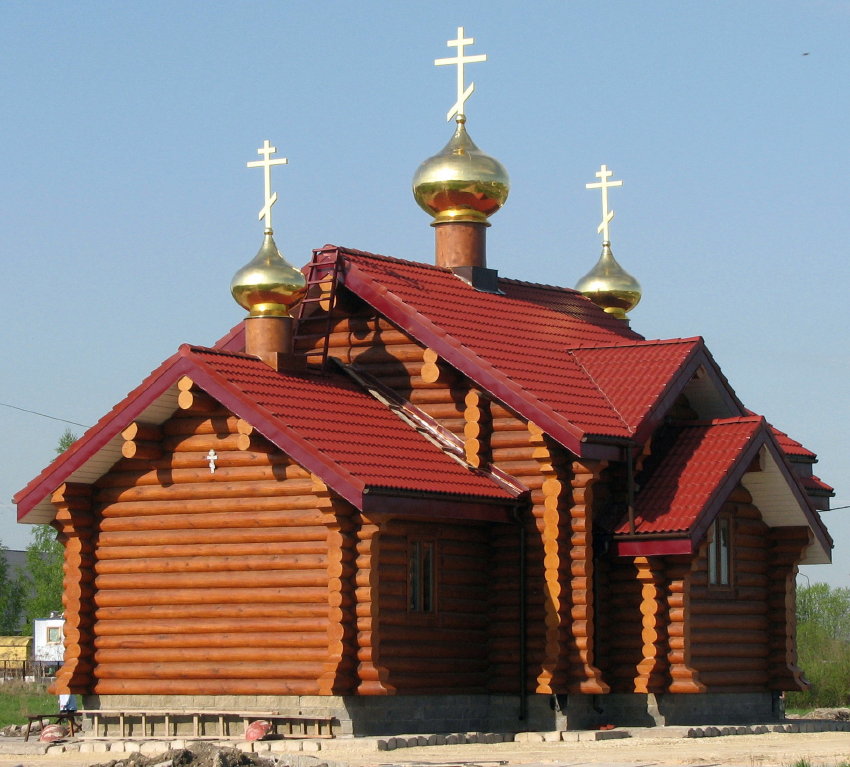 Церковь Владимира равноапостольного, Коммунар (Гатчинский район, Ленинградская область). фасады
