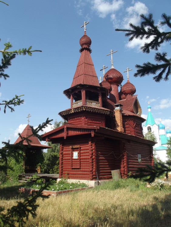 Боровское. Боровский монастырь Похвалы Божией Матери. фасады,  