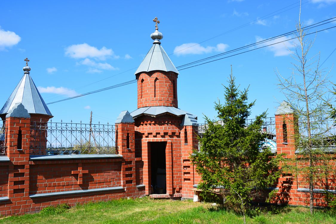 Боровский монастырь Похвалы Божией Матери, Боровское (Катайский район, Курганская область). фасады