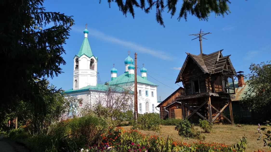 Боровский монастырь Похвалы Божией Матери, Боровское (Катайский район, Курганская область). фасады