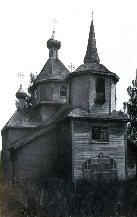 Церковь Сретения Господня, Бельково (Торопецкий район, Тверская область). архивная фотография, Фото 1930-х гг.
